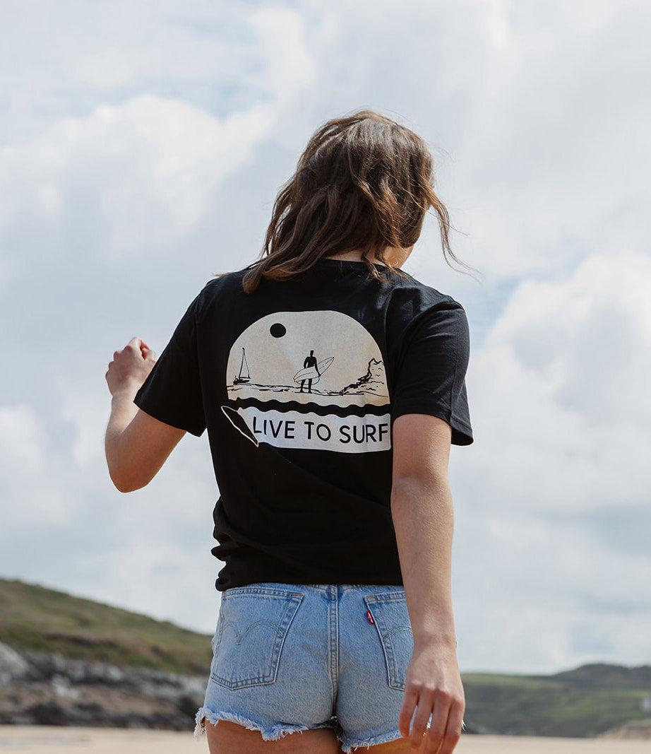 Women's Live to Surf Tee