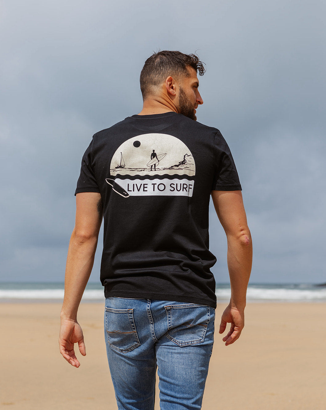 Men's Live to Surf Tee